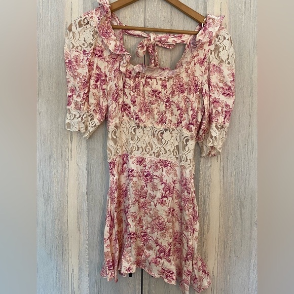 Free People Lucie Mini Dress NWOT - Picture 5 of 7